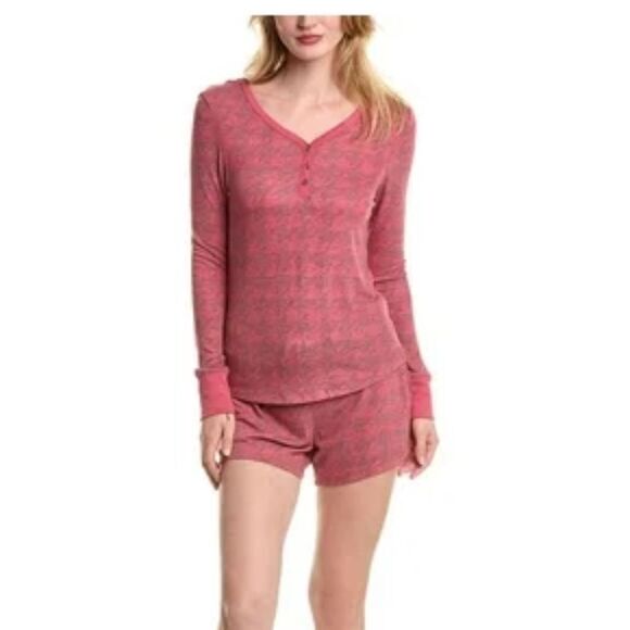 Women's Pink Sleepwear Set - Picture 1 of 5